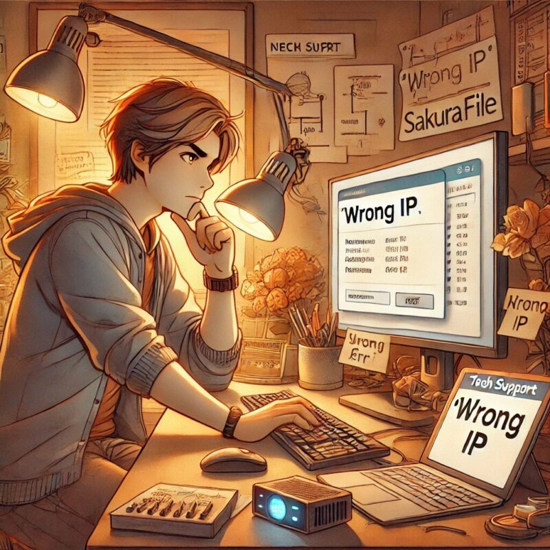 Sakurafileで「Wrong IP」エラー!? ダウンロード不可を解決する鉄板テクニック