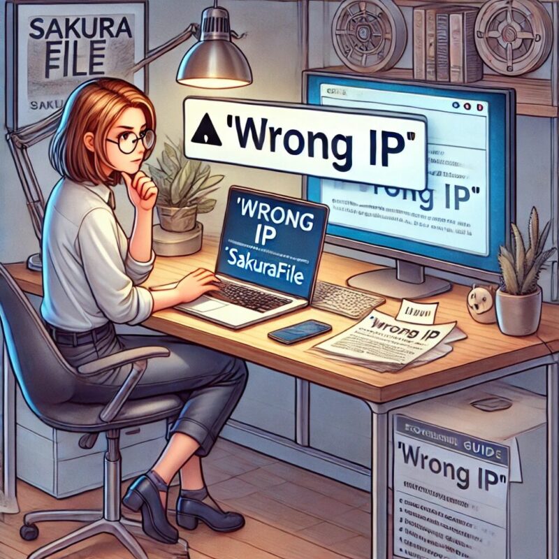 Sakurafileで「Wrong IP」エラー!? ダウンロード不可を解決する鉄板テクニック